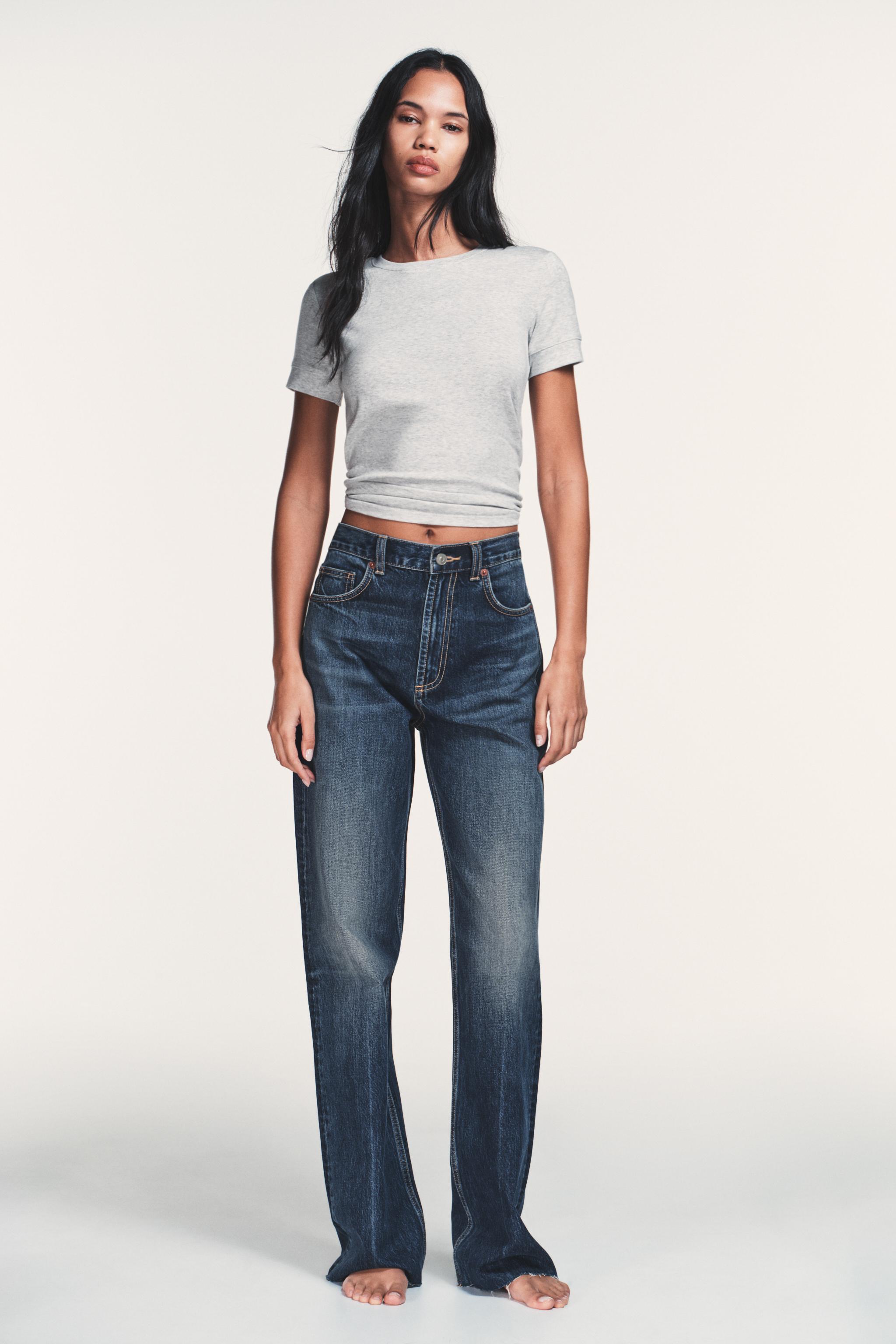 JEAN TRF WIDE LEG TAILLE HAUTE FULL LENGTH